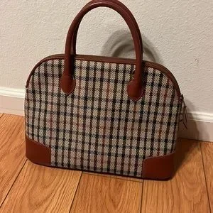 [DAKS] D Decoration Checkered Color Leather Bag S★人気★ s-l400.jpg